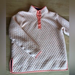 Reversible Lady Corbet in Coral/Navy - Medium